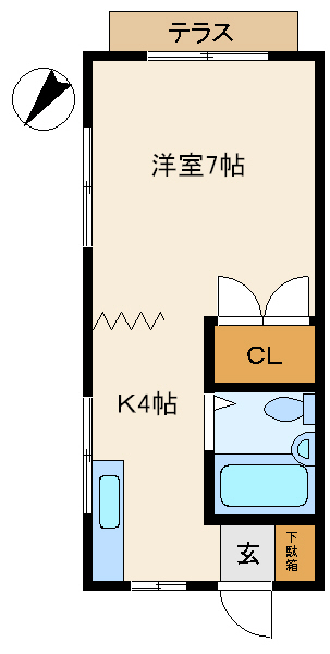 ハイツ成城 間取り