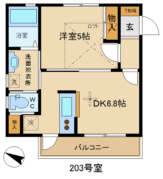 クオーレ成城 間取り