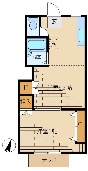 成城橋ハウス 間取り
