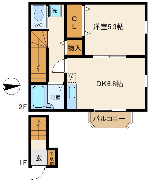 キュービックアルファ 間取り