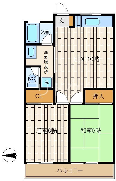 ファミール喜多見 間取り